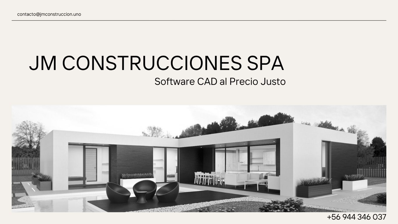 Casa moderna minimalista en blanco y negro